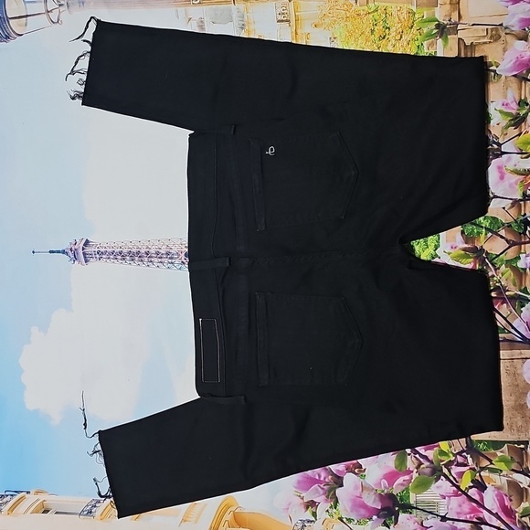 Rag & Bone Raw Hem Black Skinny Jeans Size 27 - Picture 5 of 5